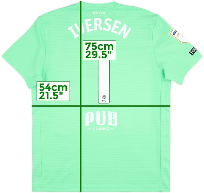 2025-26 Preston North End Match Issue GK Shirt Iversen #1