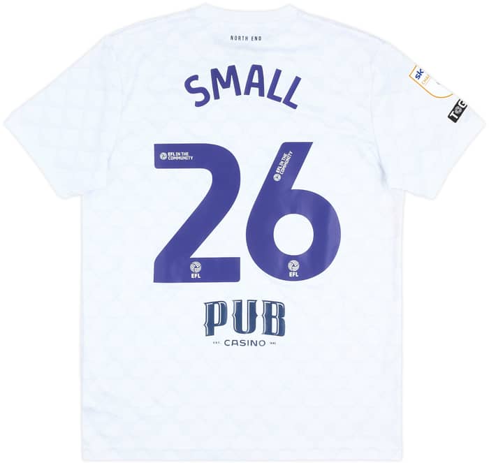2025-26 Preston North End Match Issue Home Shirt Small #26