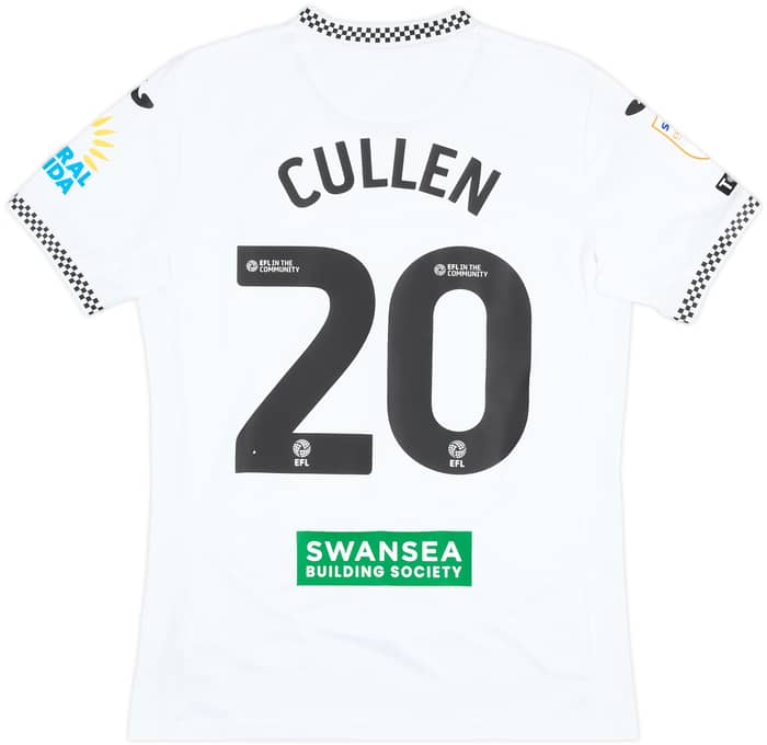 2025-26 Swansea Match Issue Home Shirt Cullen #20