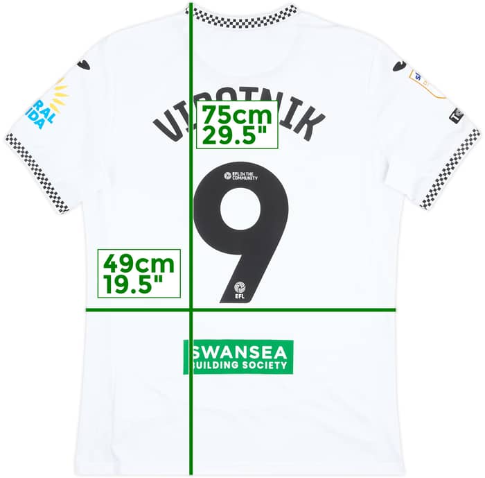 2025-26 Swansea Match Issue Home Shirt Vipotnik #9