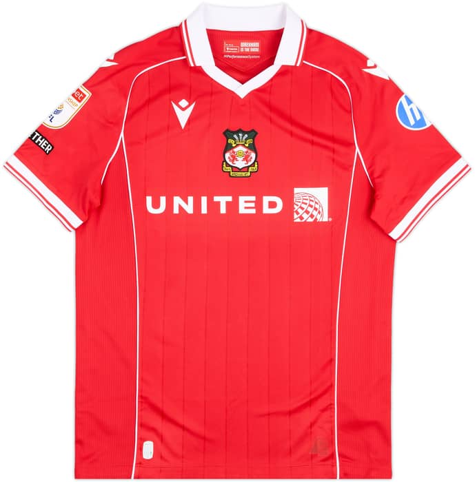 2025-26 Wrexham Match Issue Home Shirt Sheaf #18