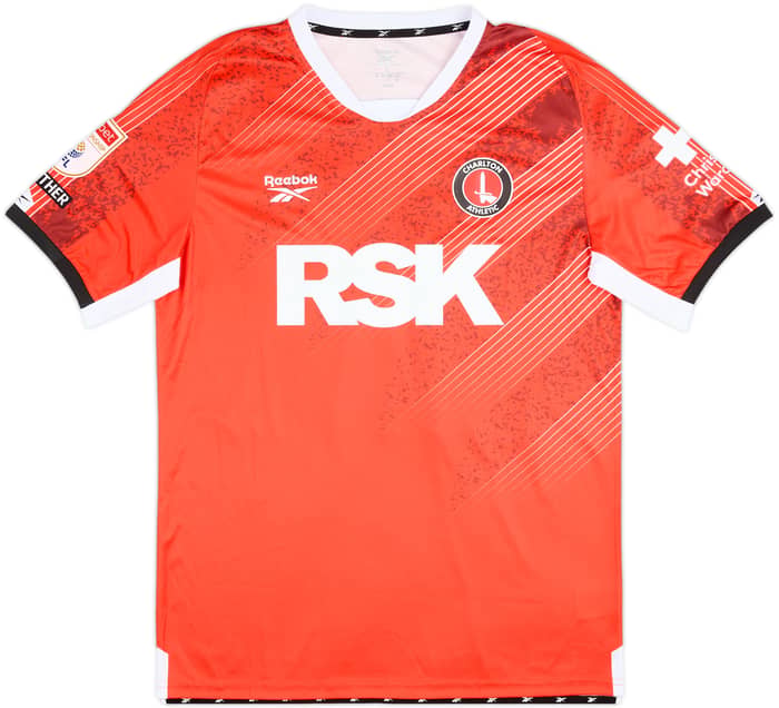 2025-26 Charlton Match Issue Home Shirt Coady #15