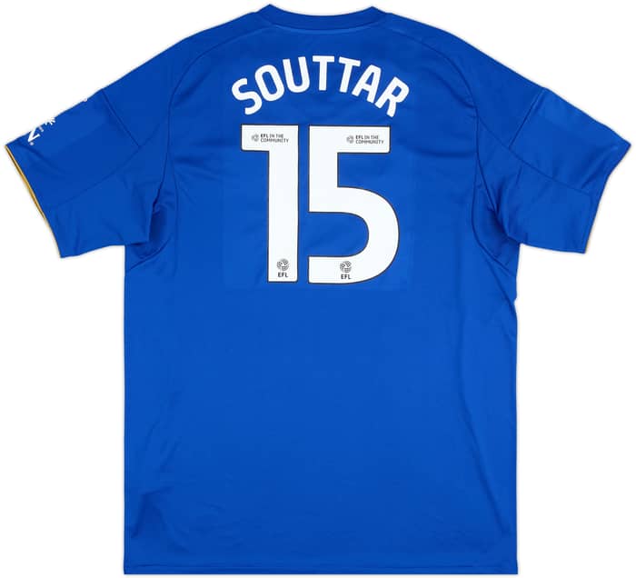2025-26 Leicester Match Issue Home Shirt Souttar #15