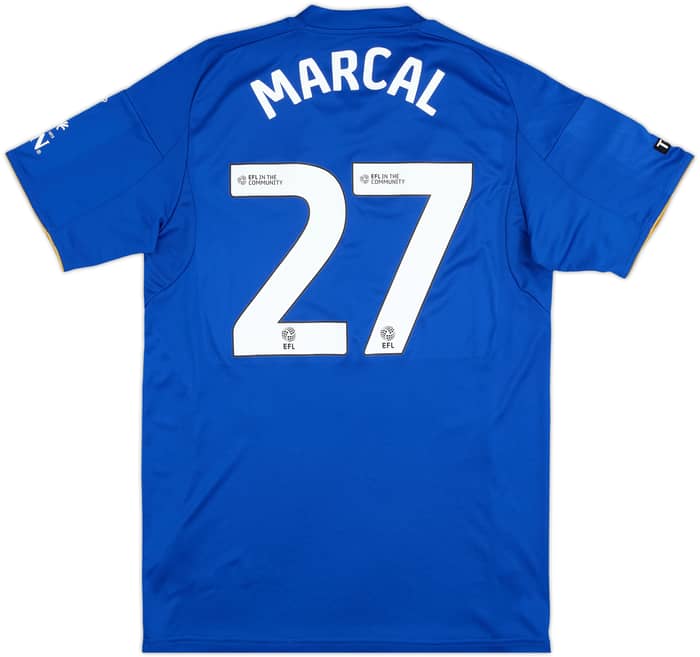 2025-26 Leicester Match Issue Home Shirt Marcal #27