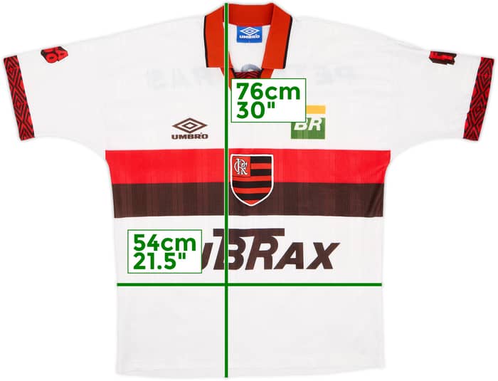 1996-97 Flamengo Away Shirt - 8/10 - (L)