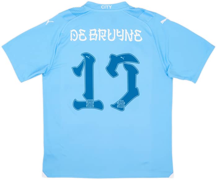 2023-24 Manchester City Home Shirt De Bruyne #17 (L)