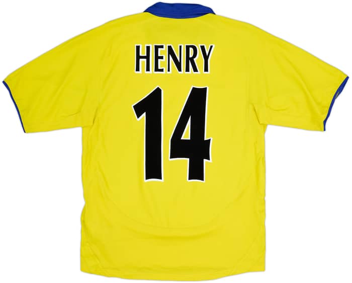 2003-05 Arsenal Camiseta Visitante Henry #14 - 7/10 - (S)