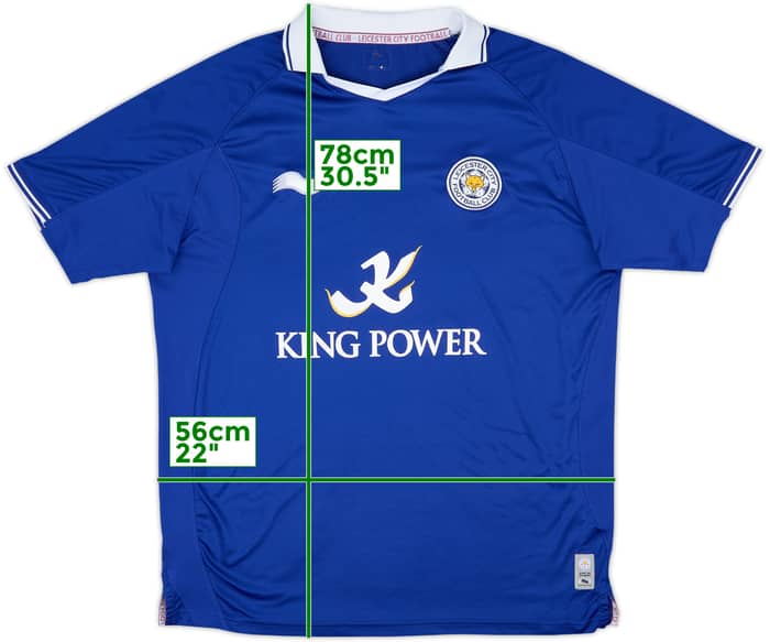 2011-12 Leicester City Home Shirt - 8/10 - (XL)