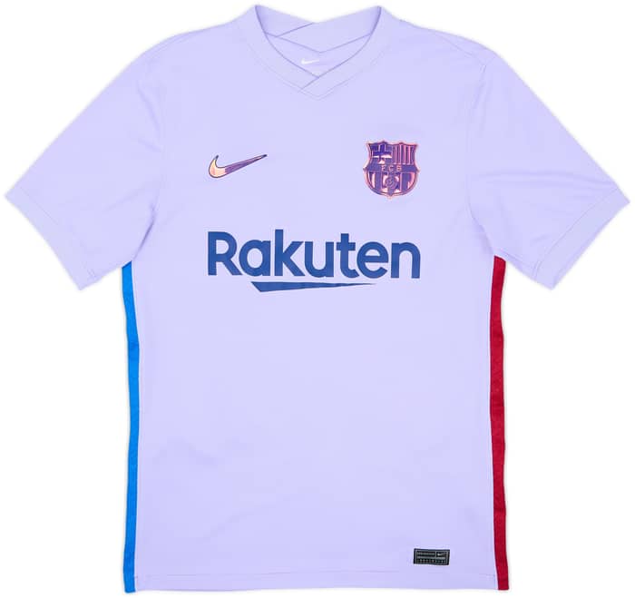 2021-22 Barcelona Away Shirt Pedri #16 - 8/10 - (S)