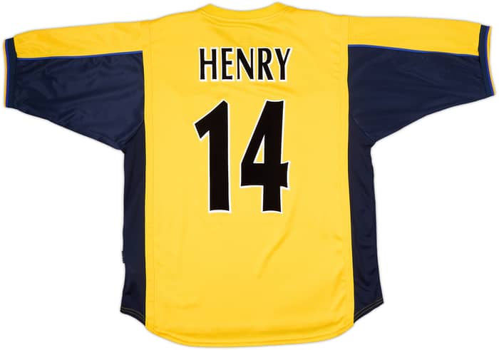 1999-01 Arsenal Away Shirt Henry #14 - 8/10 - (L)