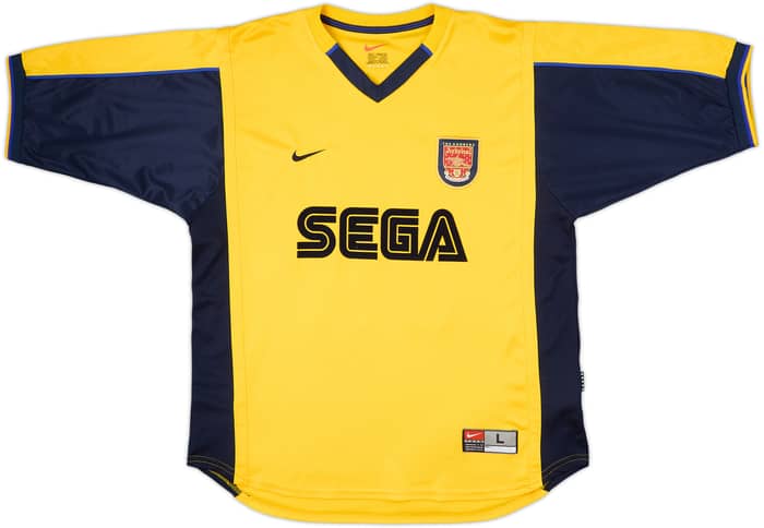 1999-01 Arsenal Away Shirt Henry #14 - 8/10 - (L)