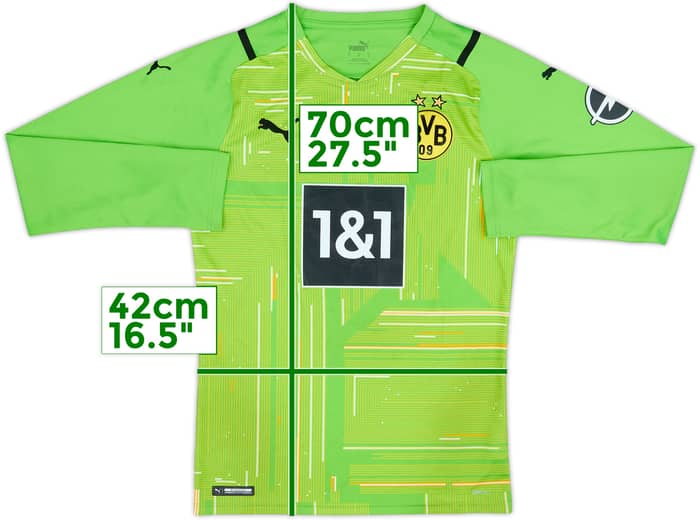 2021-22 Borussia Dortmund GK Shirt - 6/10 - (S)