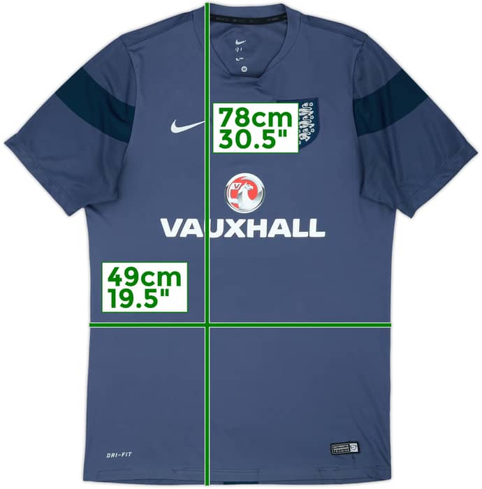 2014-16 England Nike Training Shirt - 5/10 - (M)