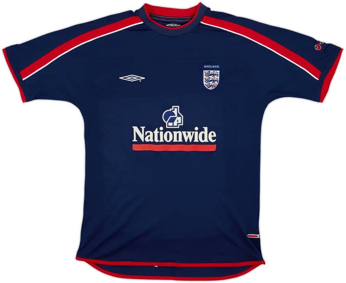 2002-04 England Umbro Training Shirt - 7/10 - (M)
