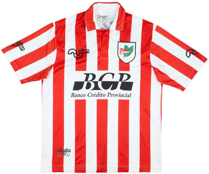 1995-97 Estudiantes De La Plata Home Shirt - 9/10 - (M)