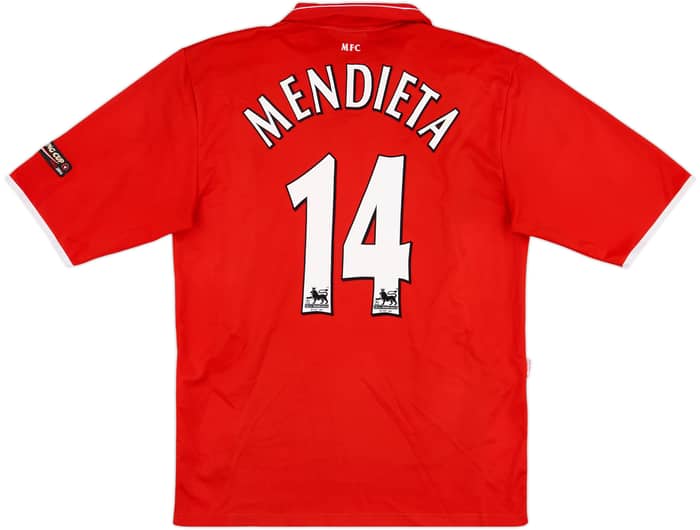 2003-04 Middlesbrough Home Shirt Mendieta #14 - 8/10 - (XL)