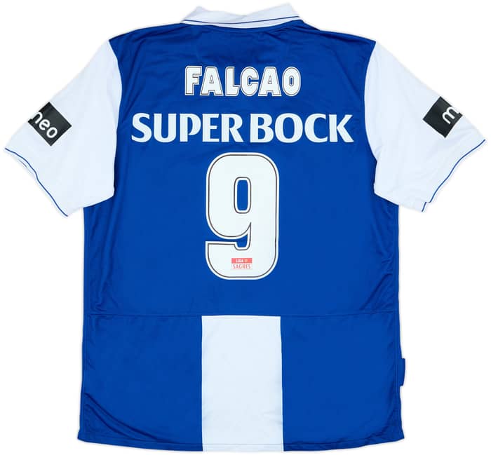 2009-10 Porto Home Shirt Falcao #9 - 6/10 - (L)