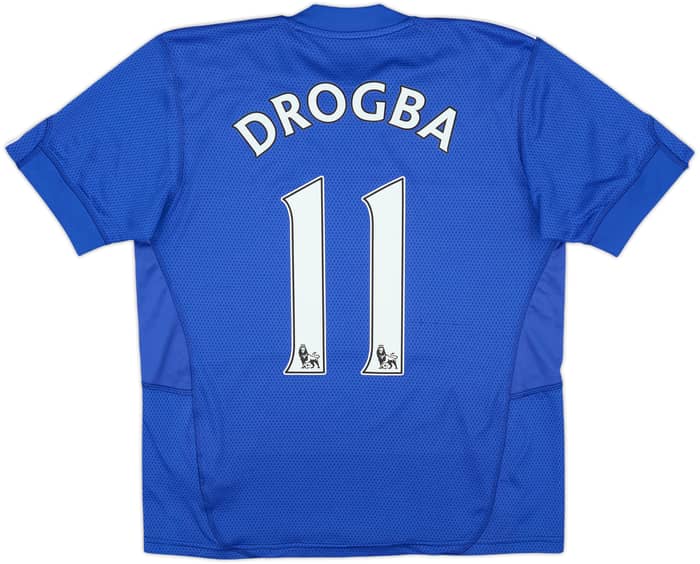 2009-10 Chelsea Home Shirt Drogba #11 - 8/10 - (XL.Boys)
