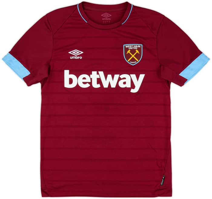 2018-19 West Ham Home Shirt Noble #16 - 8/10 - (M)
