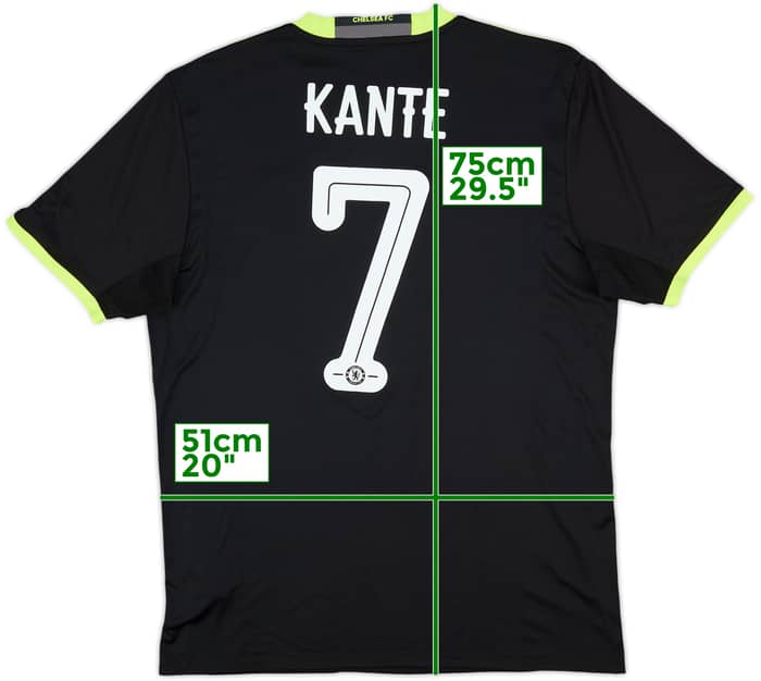 2016-17 Chelsea Away Shirt Kante #7 - 8/10 - (L)