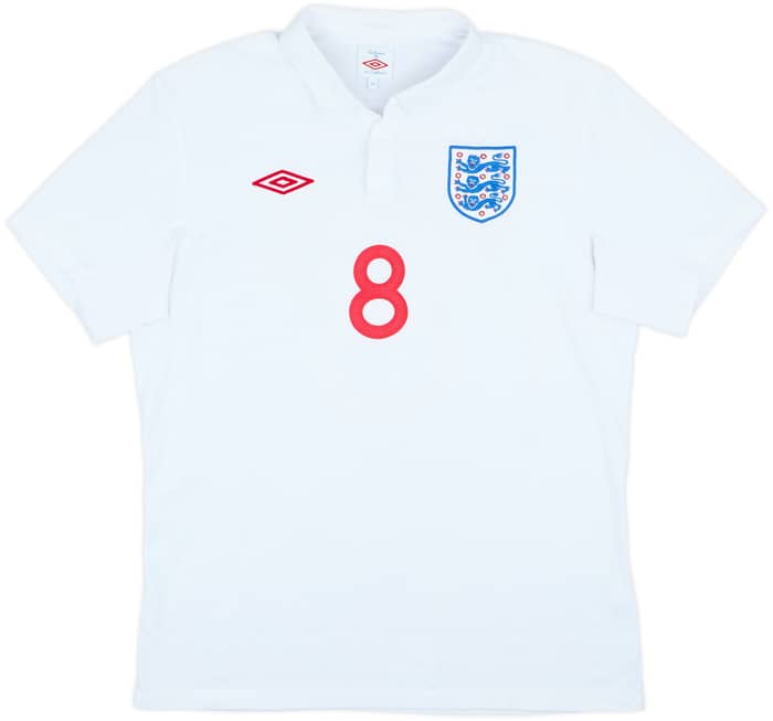 2009-10 England Home Shirt Lampard #8 - 6/10 - (L)