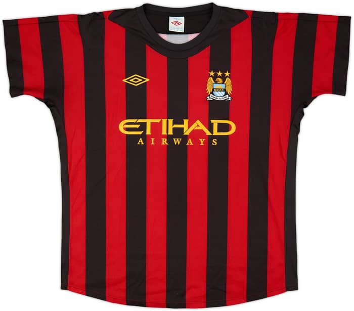 2011-12 Manchester City Away Shirt Richards #2 - 7/10 - (XL)