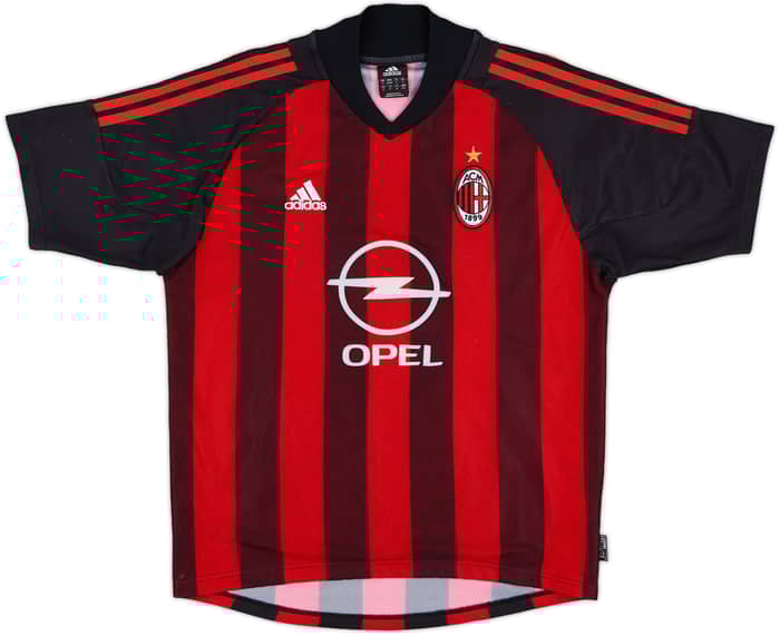 2002-03 AC Milan Home Shirt Shevchenko #7 - 8/10 - (S)