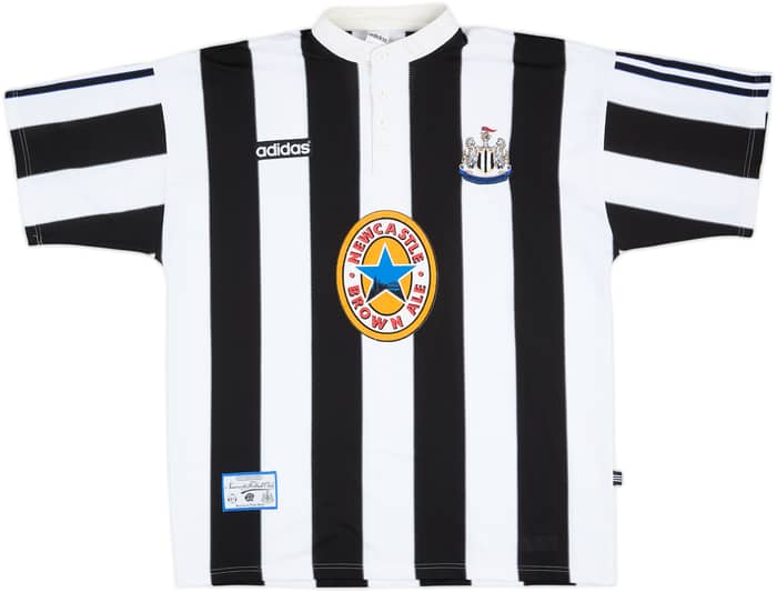 1995-97 Newcastle Home Shirt Shearer #9 - 9/10 - (XL)