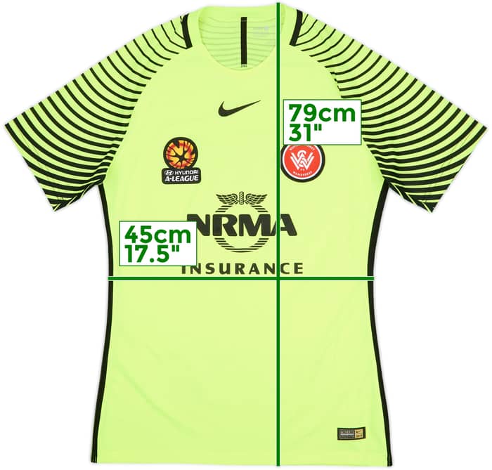 2016-17 Western Sydney Wanderers GK Shirt - 9/10 - (M)