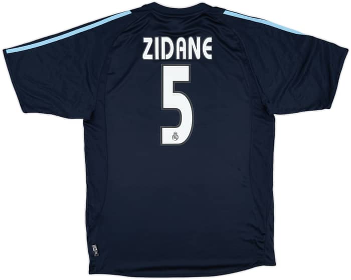 2003-04 Real Madrid Away Shirt Zidane #5 (M)