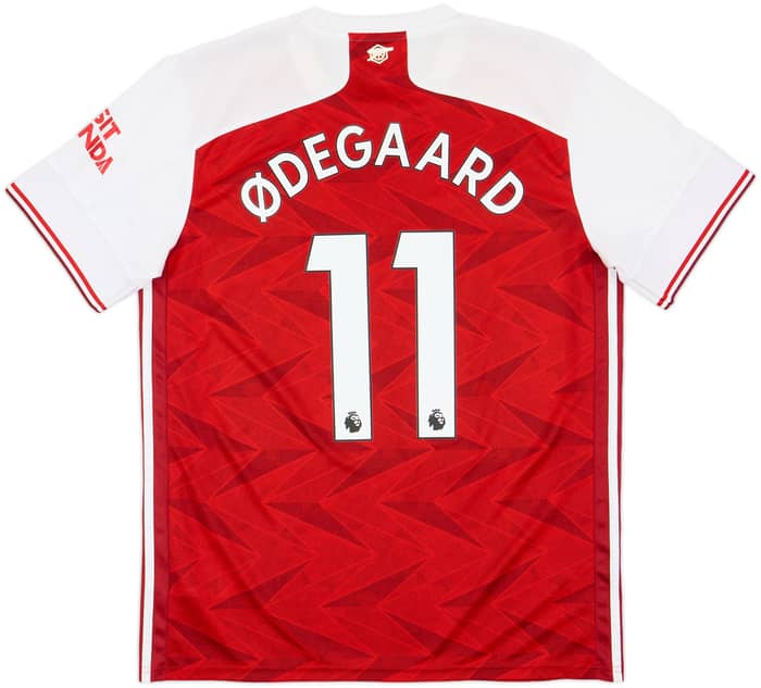 2020-21 Arsenal Home Shirt Odegaard #11 - 5/10 - (L)