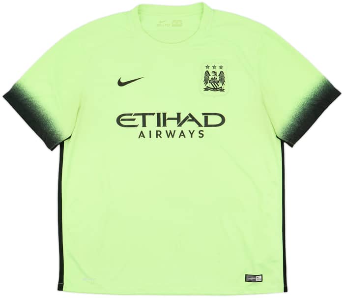 2015-16 Manchester City Third Shirt De Bruyne #17 - 7/10 - (XL)