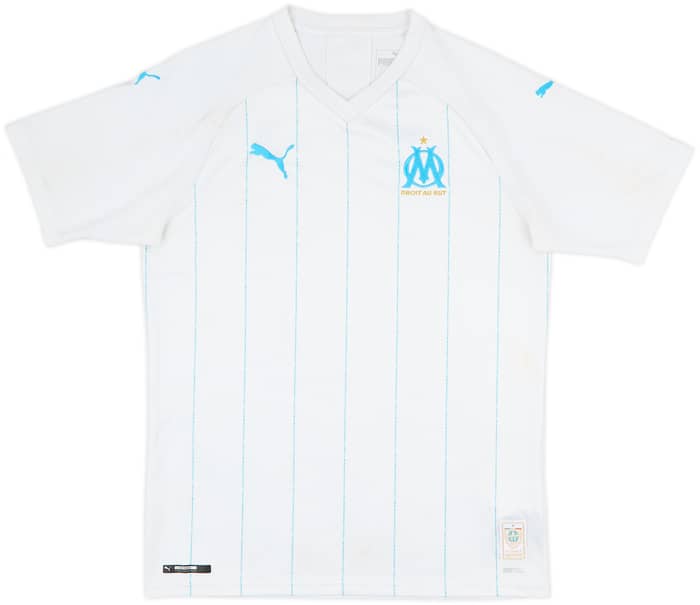 2019-20 Olympique Marseille Home Shirt Payet #10 - 6/10 - (M)
