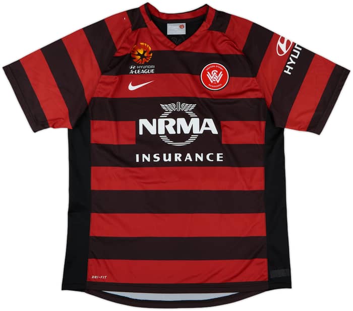 2012-14 Western Sydney Wanderers Home Shirt - 10/10 - (XXL)