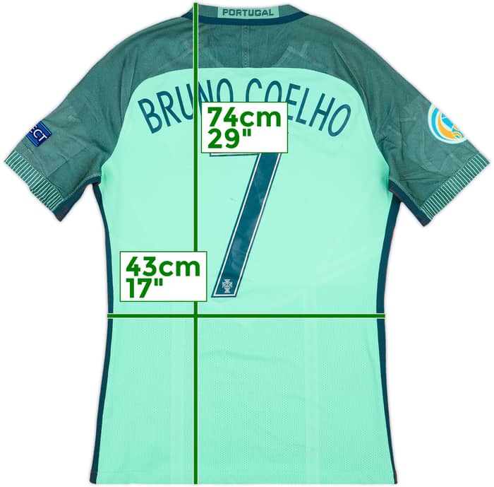 2018 Portugal Match Issue Futsal Euro Away Shirt Bruno Coelho #7