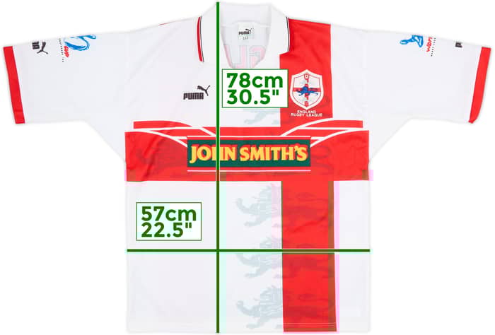 1995 England Rugby League Centenary Shirt - 9/10 - (L)