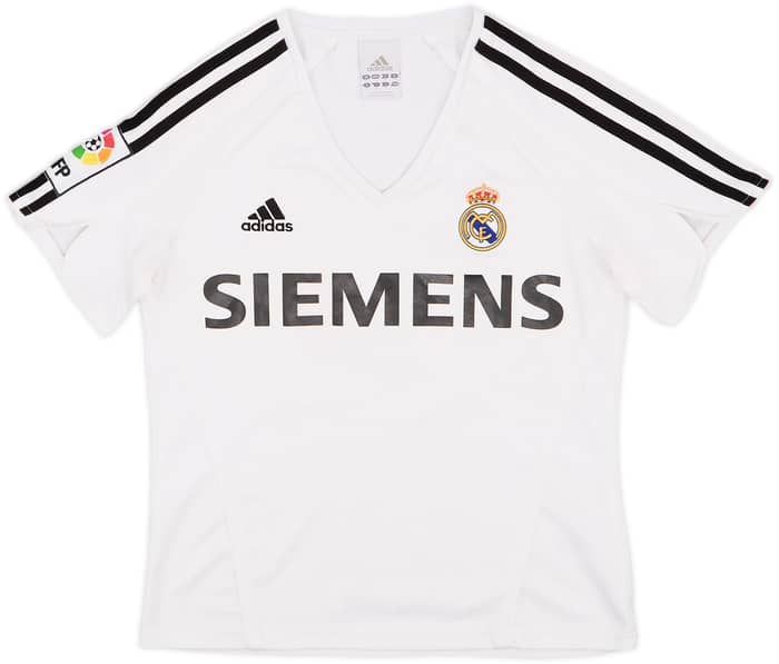2005-06 Real Madrid Home Shirt Ronaldo #9 - 8/10 - (Women's M)
