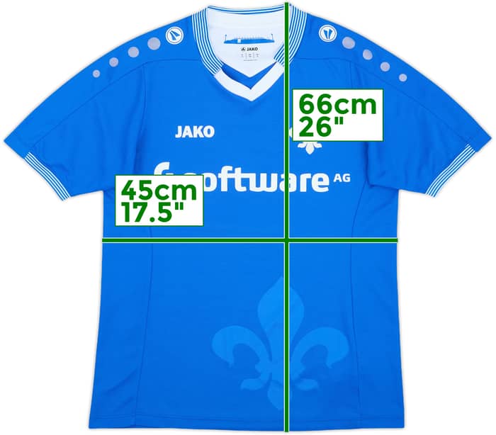 2015-16 SV Darmstadt 98 Home Shirt - 7/10 - (S)