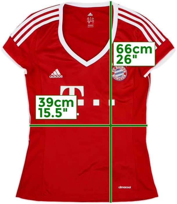 2013-14 Bayern Munich Home Shirt - 10/10 - (Women's S)