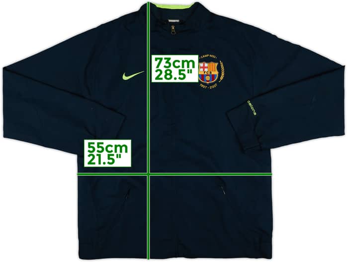 2008-09 Barcelona Nike Track Jacket - 8/10 - (M)