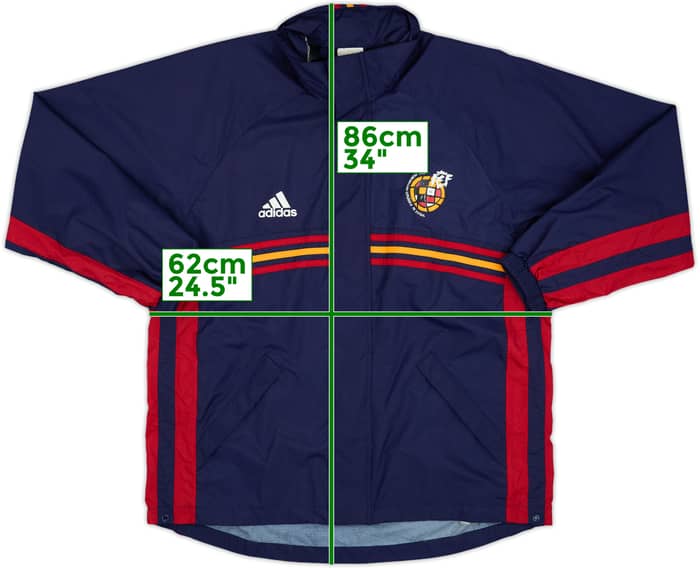 1998-99 Spain adidas Rain Jacket - 5/10 - (M/L)