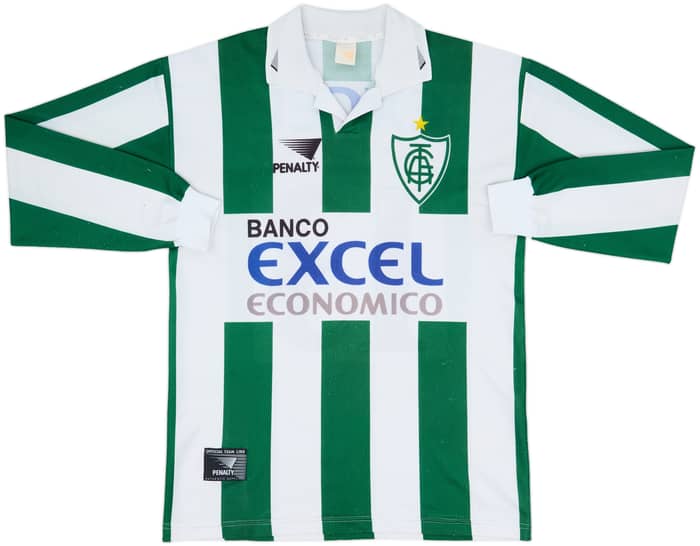 1997 America Mineiro Home L/S Shirt #13 - 9/10 - (L)