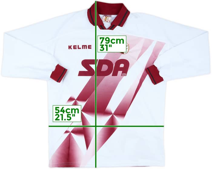 1997-98 Torino Match Issue Away L/S Shirt #3