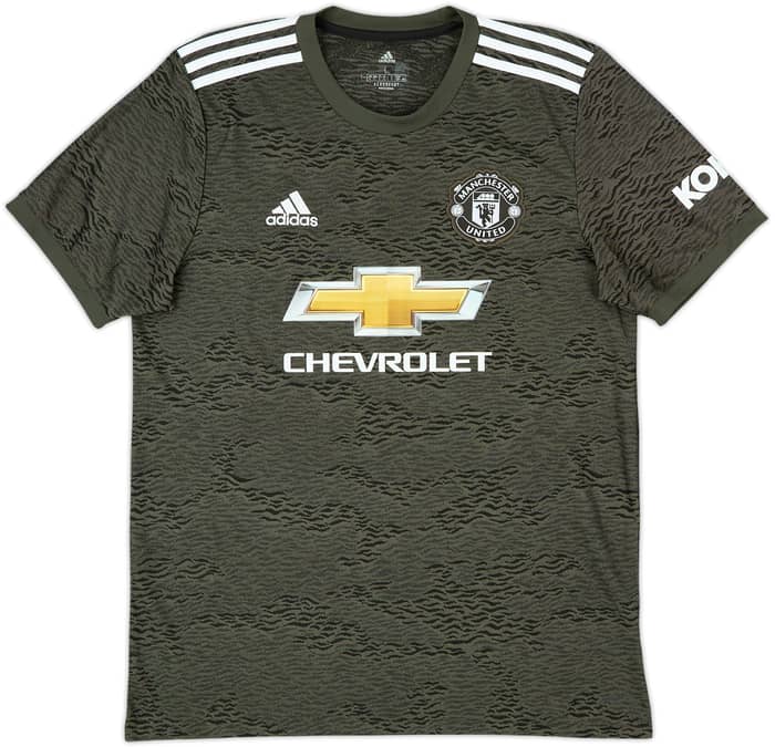 2020-21 Manchester United Away Shirt B.Fernandes #18 - 10/10 - (L)