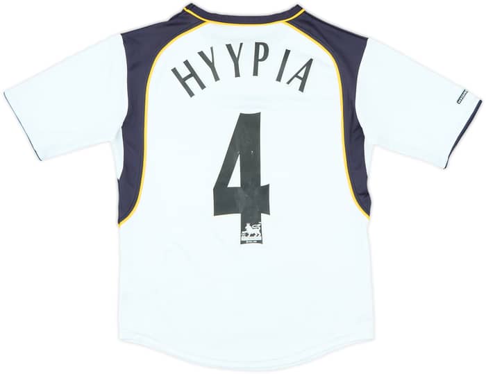 2001-03 Liverpool Away Shirt Hyypia #4 - 7/10 - (L.Boys)
