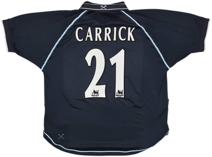 1999-01 West Ham Third Shirt Carrick #21 - 8/10 - (XXL)