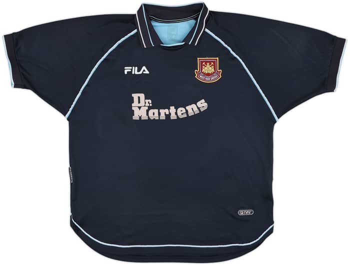 1999-01 West Ham Third Shirt Carrick #21 - 8/10 - (XXL)