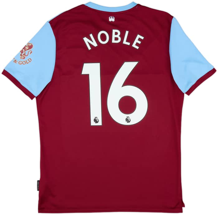 2019-20 West Ham Home Shirt Noble #16 - 10/10 - (L)