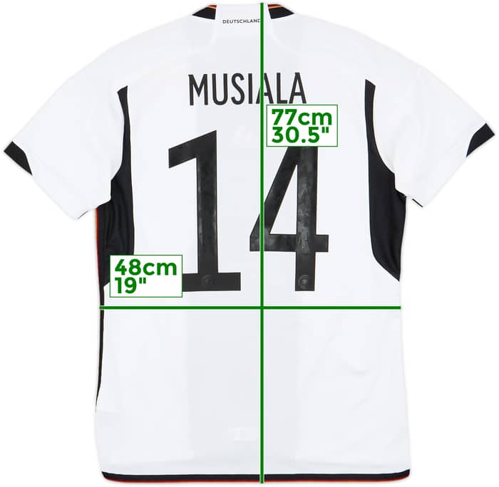 2022-23 Germany Home Shirt Musiala #14 - 9/10 - (M)