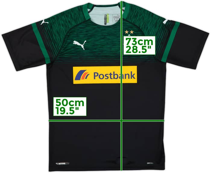 2018-19 Borussia Monchengladbach Away Shirt - 7/10 - (M)